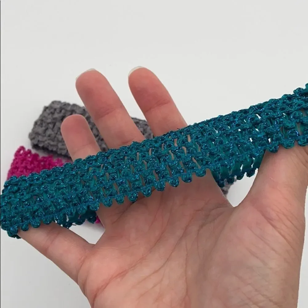 🍭4/$20 Set of 3 Sparkle Headbands